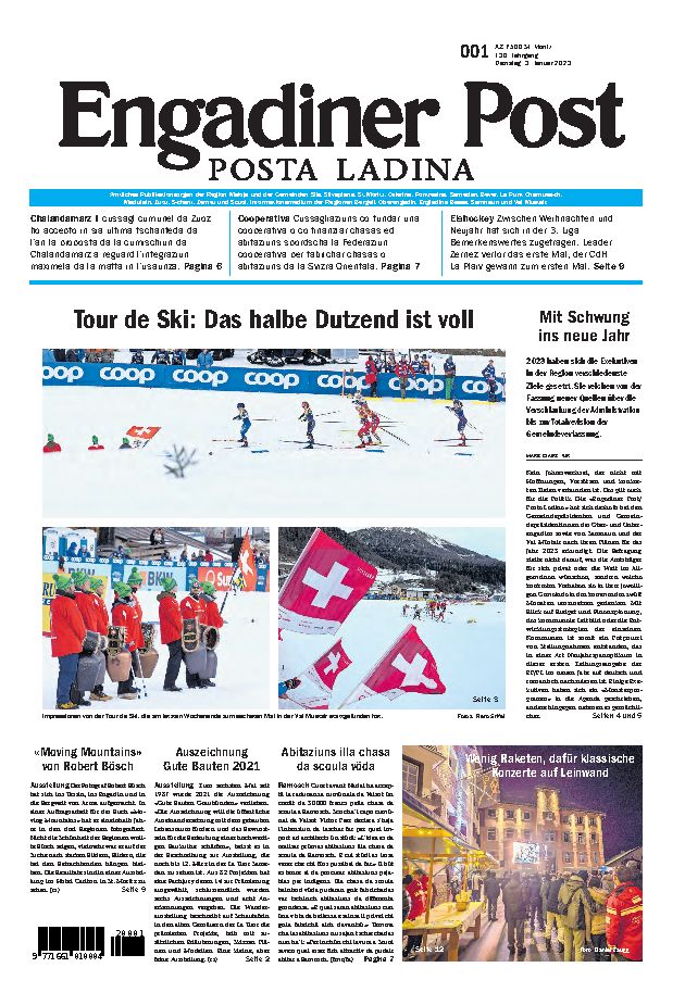 Engadiner Post Nr. 001 vom Dienstag, 03.01.2023