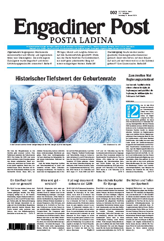 Engadiner Post Nr. 002 vom Samstag, 06.01.2024