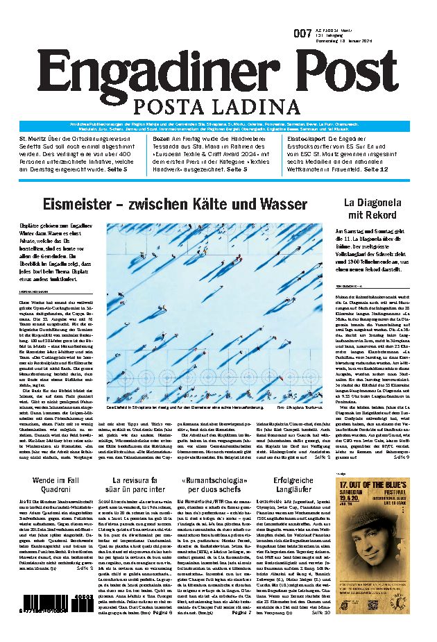 Engadiner Post Nr. 007 vom Donnerstag, 18.01.2024