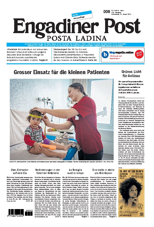 Engadiner Post Nr. 008 vom Donnerstag, 19.01.2023