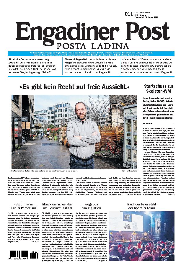 Engadiner Post Nr. 011 vom Donnerstag, 26.01.2023
