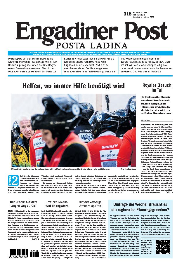 Engadiner Post Nr. 015 vom Samstag, 04.02.2023