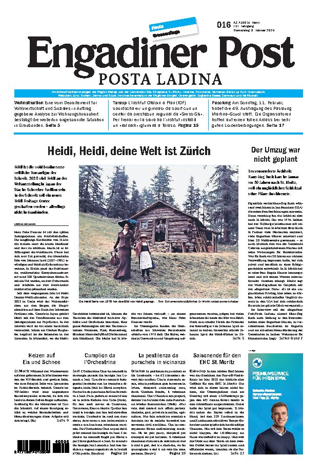 Engadiner Post Nr. 016 vom Donnerstag, 08.02.2024