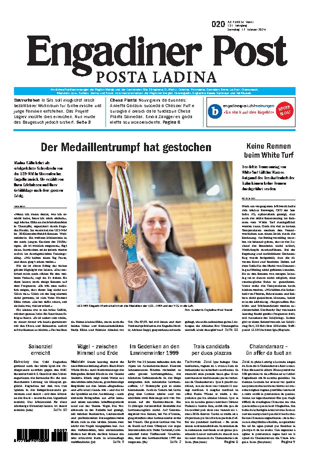 Engadiner Post Nr. 020 vom Samstag, 17.02.2024
