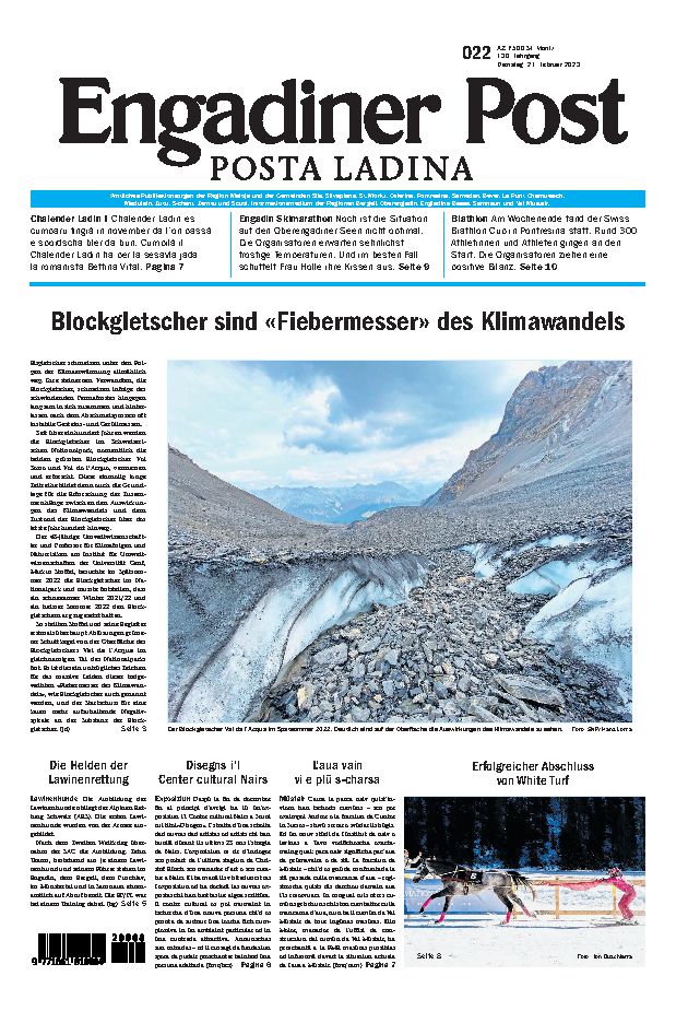 Engadiner Post Nr. 022 vom Dienstag, 21.02.2023