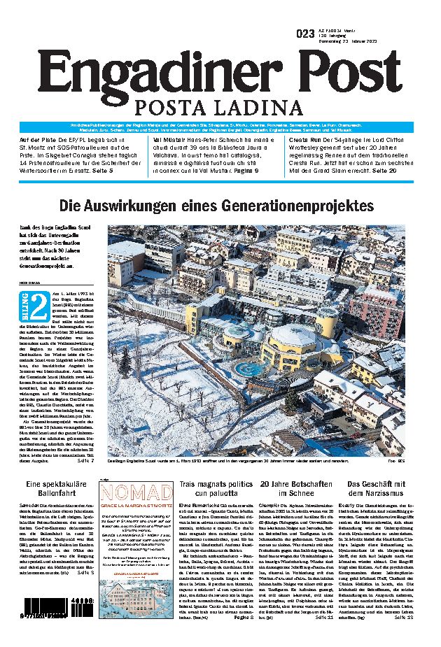 Engadiner Post Nr. 023 vom Donnerstag, 23.02.2023