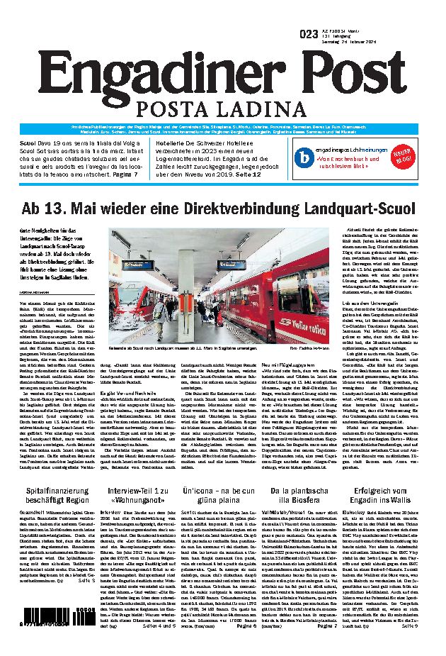 Engadiner Post Nr. 023 vom Samstag, 24.02.2024