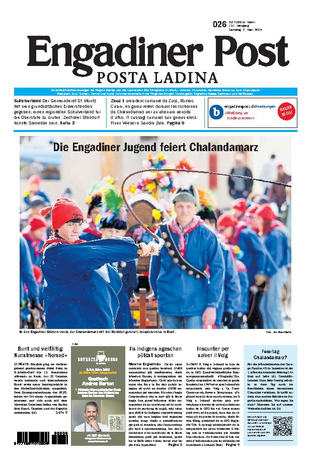 Engadiner Post Nr. 026 vom Samstag, 02.03.2024