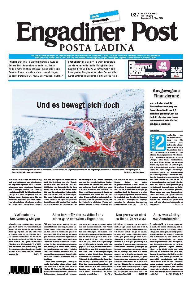 Engadiner Post Nr. 027 vom Donnerstag, 06.03.2025