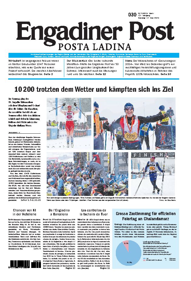 Engadiner Post Nr. 030 vom Dienstag, 12.03.2024