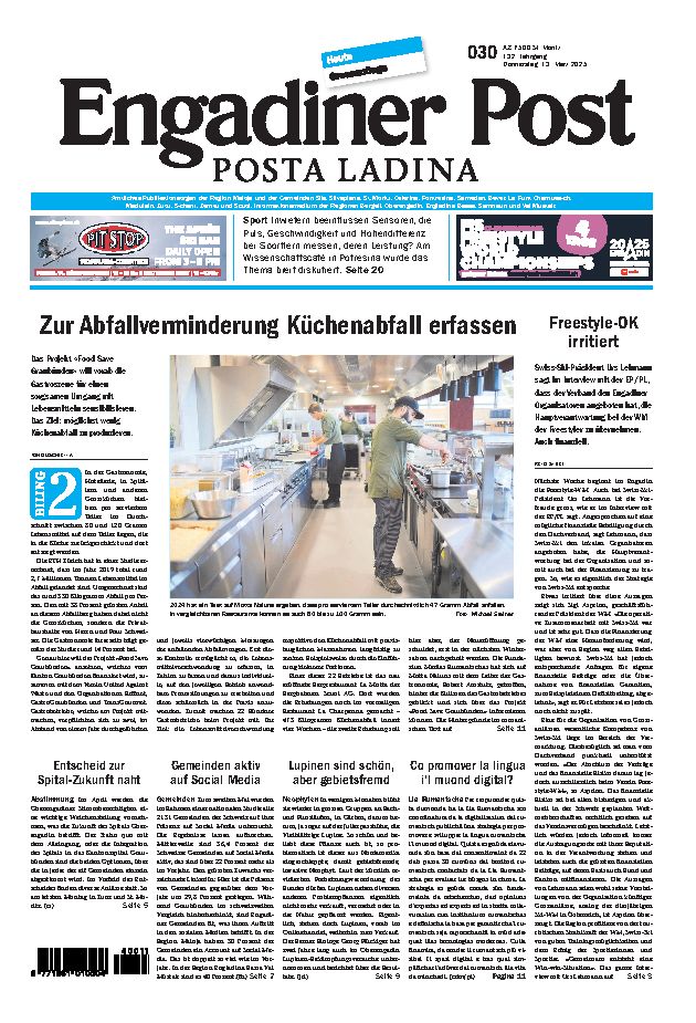 Engadiner Post Nr. 030 vom Donnerstag, 13.03.2025