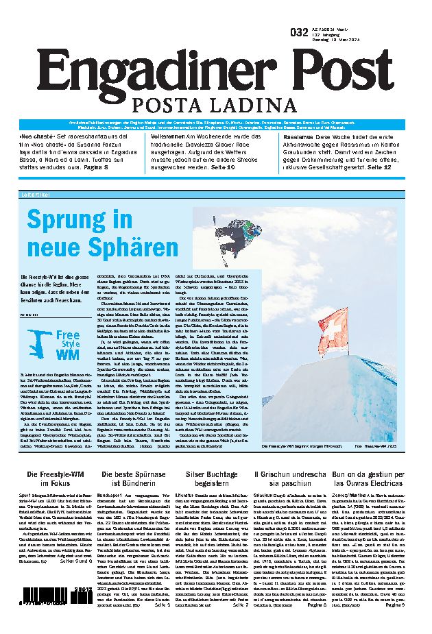 Engadiner Post Nr. 032 vom Dienstag, 18.03.2025