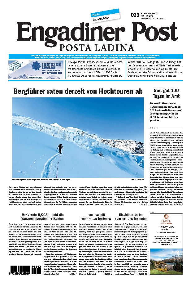 Engadiner Post Nr. 035 vom Donnerstag, 23.03.2023