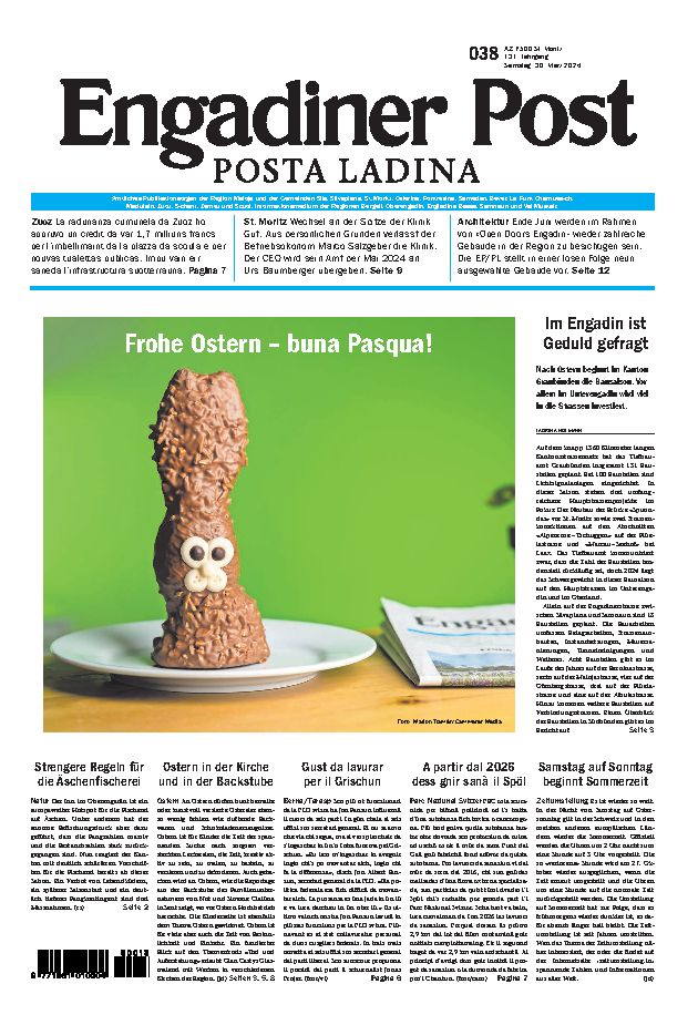 Engadiner Post Nr. 038 vom Samstag, 30.03.2024