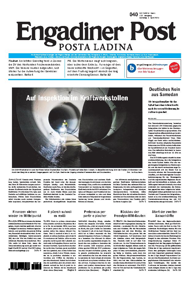 Engadiner Post Nr. 040 vom Samstag, 05.04.2025