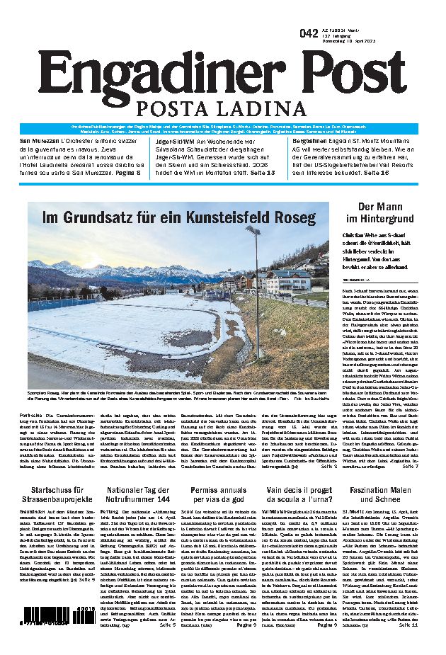 Engadiner Post Nr. 042 vom Donnerstag, 10.04.2025