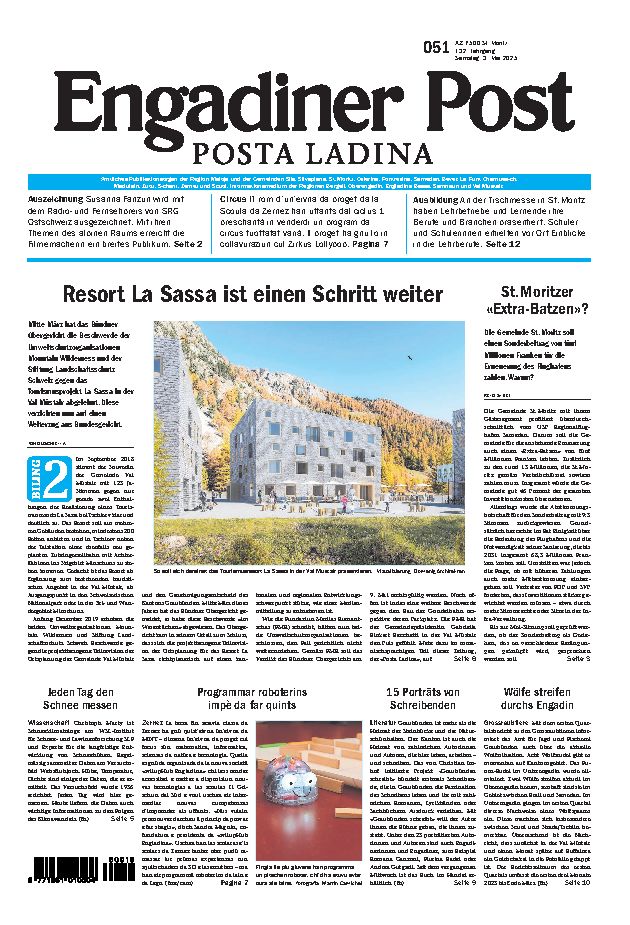 Engadiner Post Nr. 051 vom Samstag, 03.05.2025
