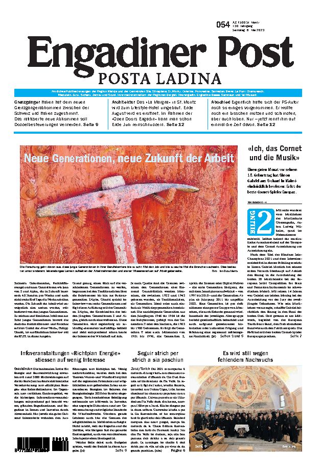 Engadiner Post Nr. 054 vom Samstag, 06.05.2023