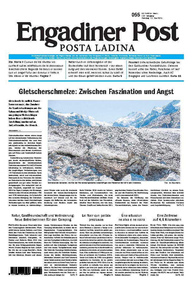 Engadiner Post Nr. 055 vom Dienstag, 13.05.2025