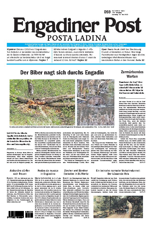 Engadiner Post Nr. 059 vom Samstag, 20.05.2023