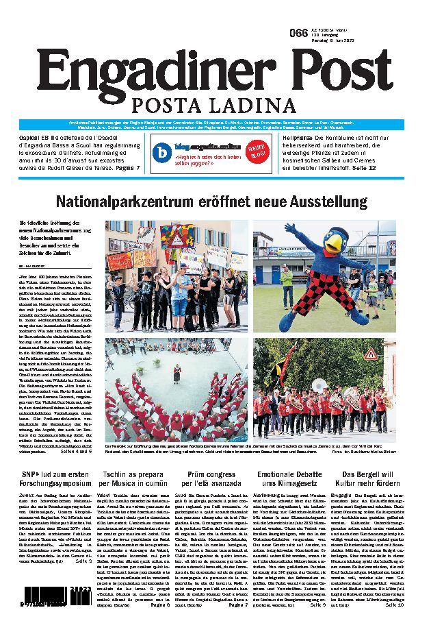 Engadiner Post Nr. 066 vom Dienstag, 06.06.2023
