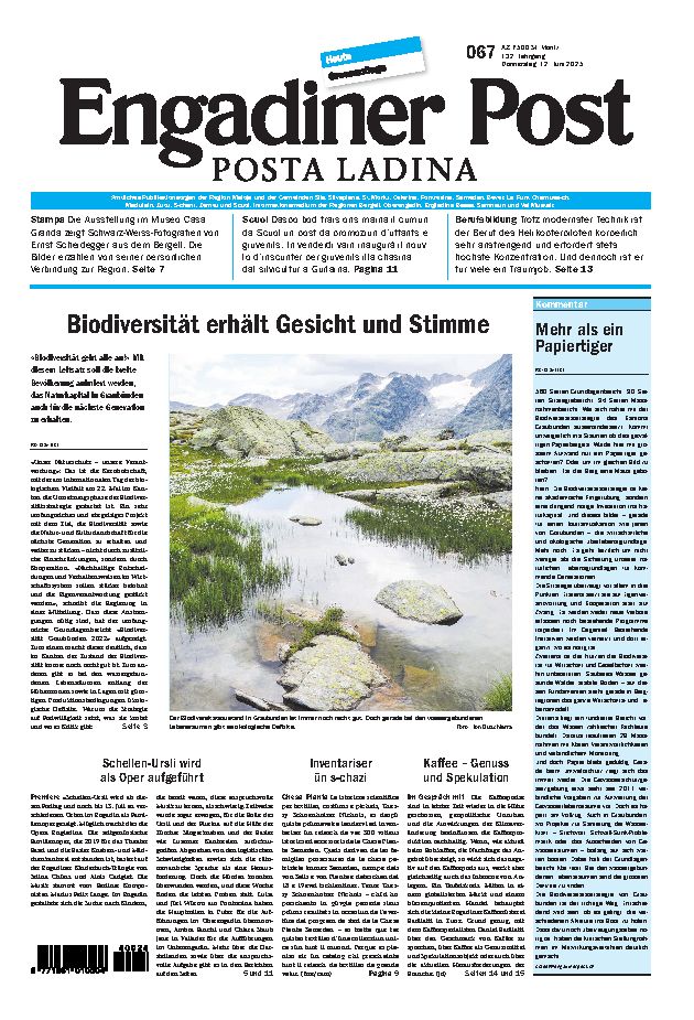 Engadiner Post Nr. 066 vom Donnerstag, 12.06.2025