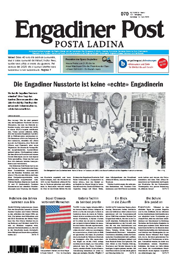 Engadiner Post Nr. 070 vom Samstag, 15.06.2024