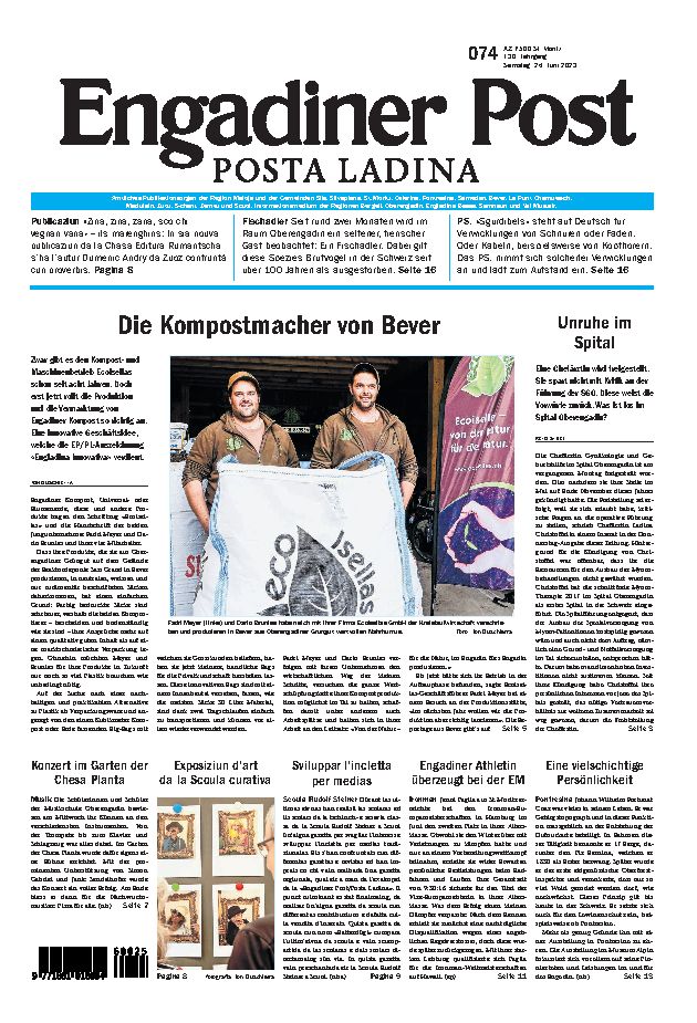 Engadiner Post Nr. 074 vom Samstag, 24.06.2023