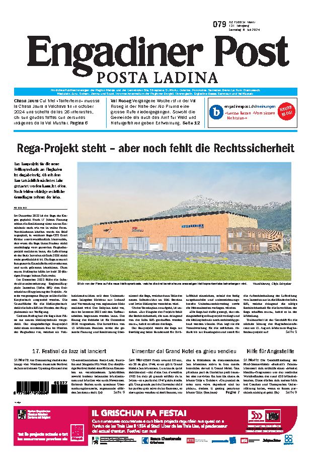 Engadiner Post Nr. 079 vom Samstag, 06.07.2024