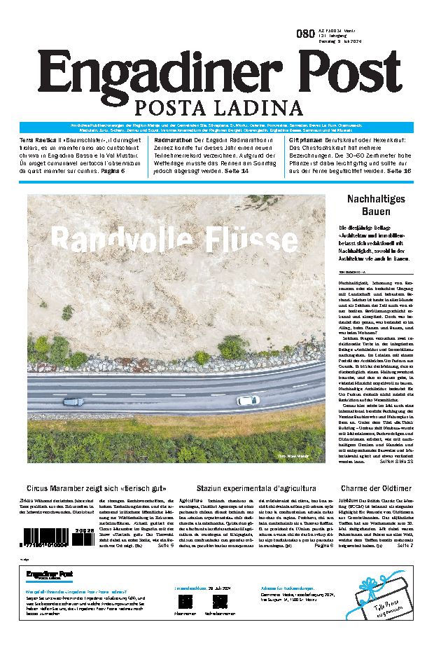 Engadiner Post Nr. 080 vom Dienstag, 09.07.2024