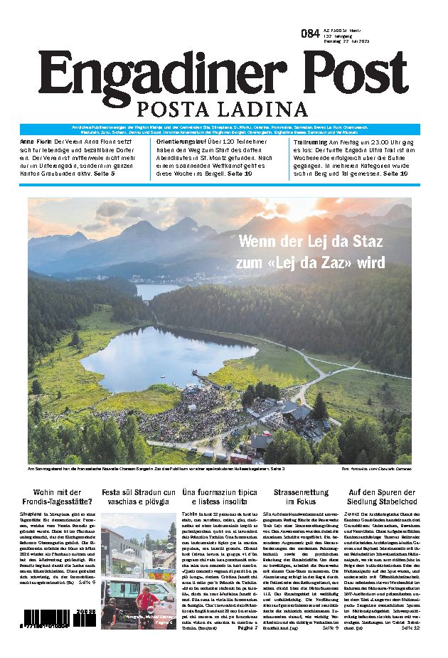 Engadiner Post Nr. 084 vom Dienstag, 22.07.2025