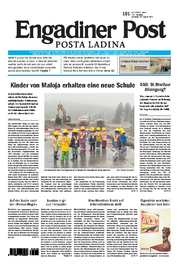 Engadiner Post Nr. 101 vom Samstag, 30.08.2025