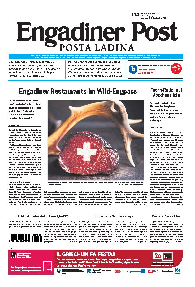 Engadiner Post Nr. 114 vom Samstag, 28.09.2024