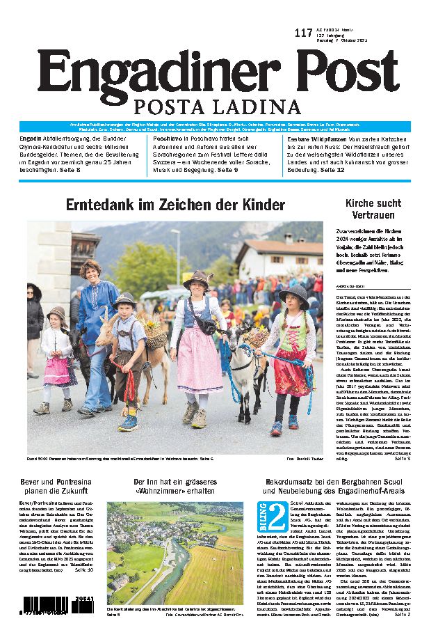 Engadiner Post Nr. 117 vom Dienstag, 07.10.2025