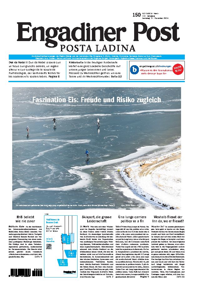 Engadiner Post Nr. 150 vom Samstag, 21.12.2024