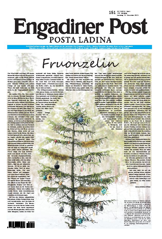 Engadiner Post Nr. 151 vom Samstag, 23.12.2023