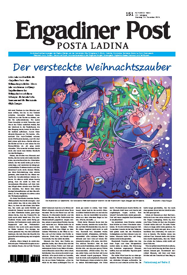 Engadiner Post Nr. 151 vom Dienstag, 24.12.2024