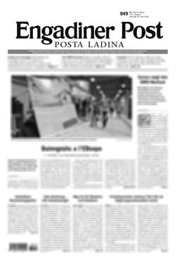 PDF-Archiv «Engadiner Post/Posta Ladina»